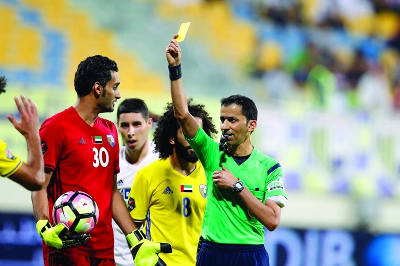 "■ فهد الكسار لم يوفق في إدارته لمباراة الظفرة مع النصر"