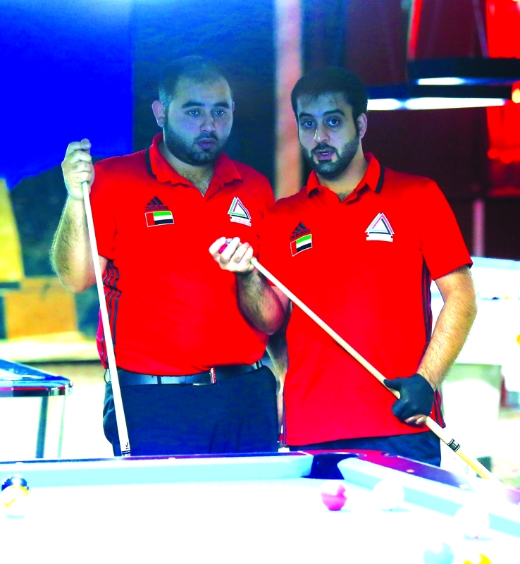 "■ منتخب البلياردو يتقدم في البطولة"