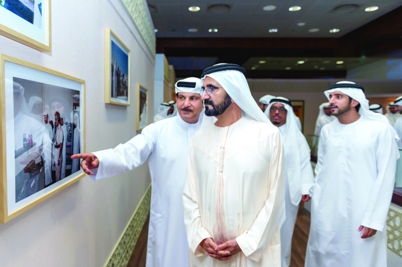 " محمد بن راشد يطلع على خطط \"أمن الدولة\"بحضور حمدان بن محمد"