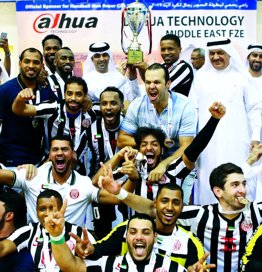 "■ فرحة الفوز باللقب"