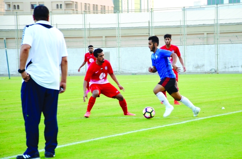 "■ من لقاء الظفرة مع فريق الجزيرة تحت 21 سنة"