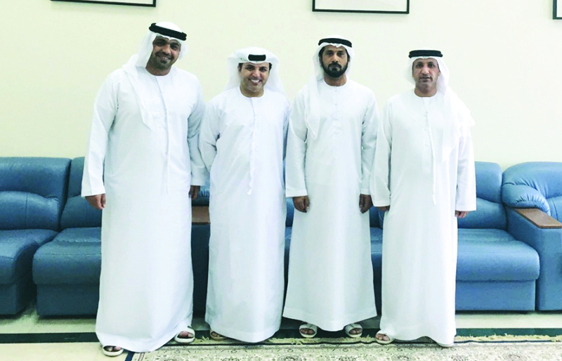 "المرزوقي مع إدارة نادي الذيد | البيان"