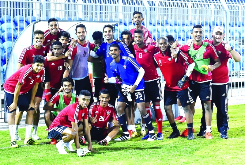 "■ أجواء التفاؤل تسود تدريبات منتخبنا | البيان"