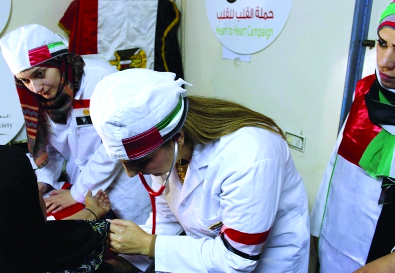 "■ المبادرة تخفف معاناة نصف مليون طفل ومسن في القرى المصرية | وام"