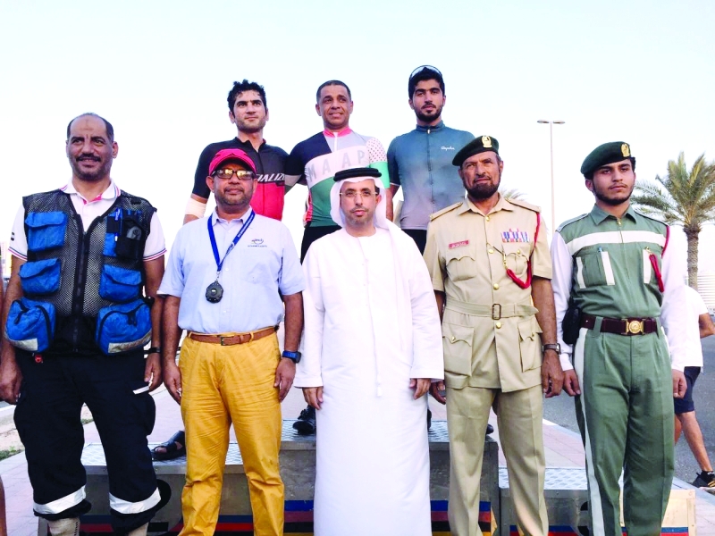 "■ خلال تتويج أصحاب المراكز الأولى لجولة البداية | البيان"