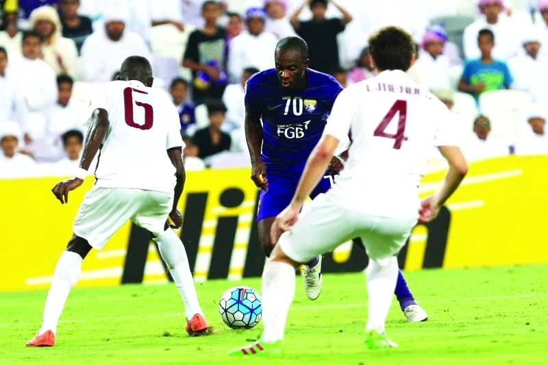 "■ من لقاء الذهاب بين العين والجيش القطري في دوري أبطال آسيا | البيان"