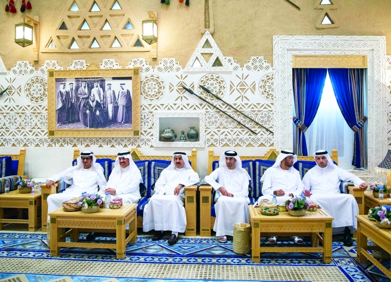 "صقر غباش وثاني الزيودي وسلطان الجابر وعلي الشامسي وخلدون المبارك"