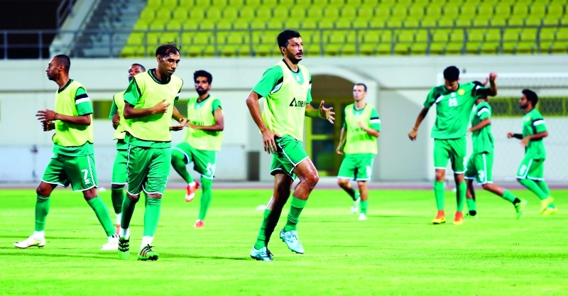 "جانب من تدريبات كلباء البيان"