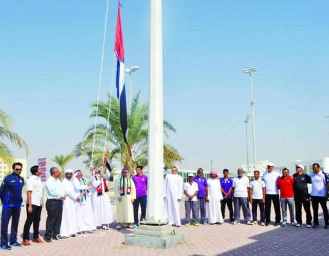 "■ واحتفال نادي الذيد"