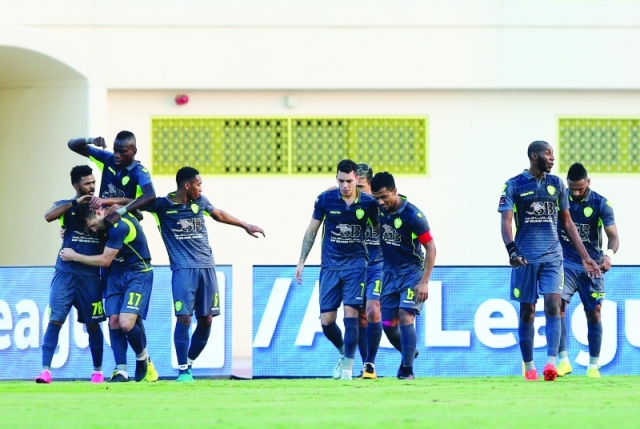 "■ الفرحة الوصلاوية باعتلاء قمة الدوري | تصوير - زيشان أحمد"