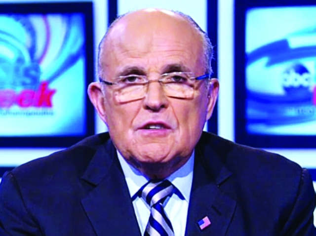 "رودي جولياني ــ مرشح لمنصب وزير العدل"
