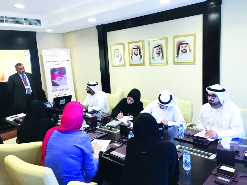 "■خلال ورشة العمل لمدربي وموظفي الاتحاد | البيان"