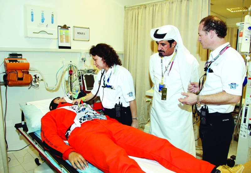 "■ بن سليم يطلع على أحدث الخدمات الطبية | البيان"