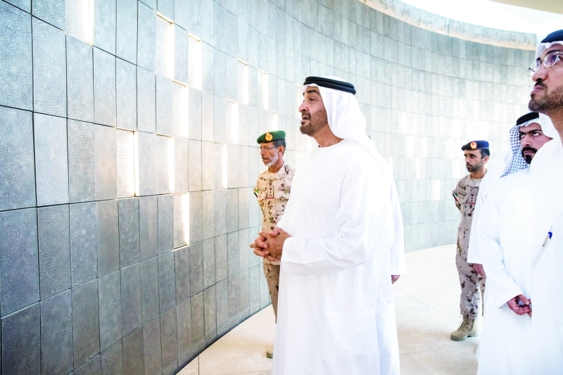 "سموه خلال جولته في واحة الكرامة"