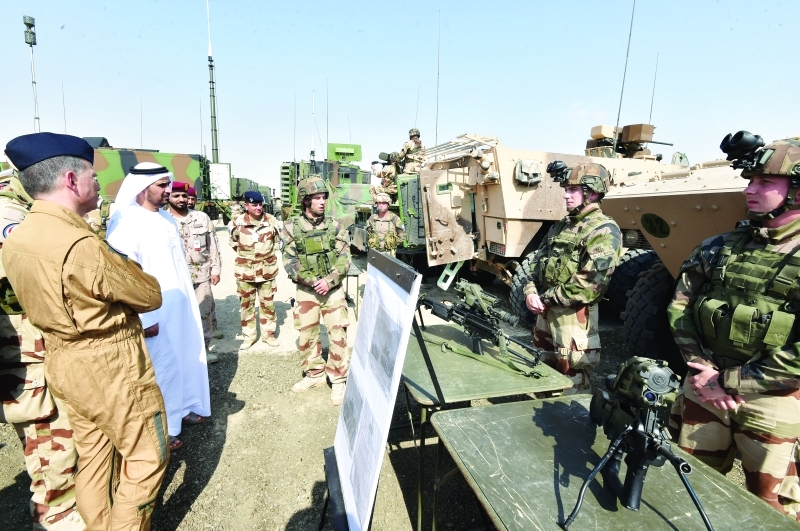 "■ مطر الظاهري خلال الجولة"