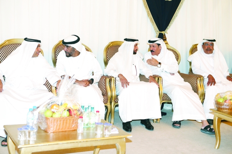 "محمد الشيباني وخليفة البواردي  | تصوير: عماد علاء الدين"