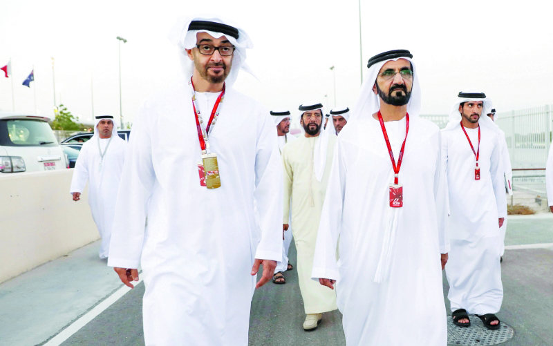 محمد بن راشد: أبو ظبي تقدم إنجــــــازات رائدة ونجاحات في كل مجال