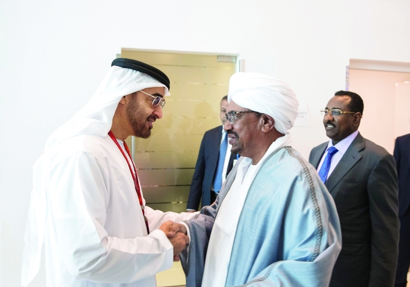 "■ وسموه مرحباً بالرئيس السوداني"