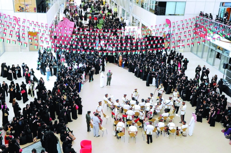 "■ فعاليات متنوعة في جامعة زايد احتفاء باليوم الوطني"