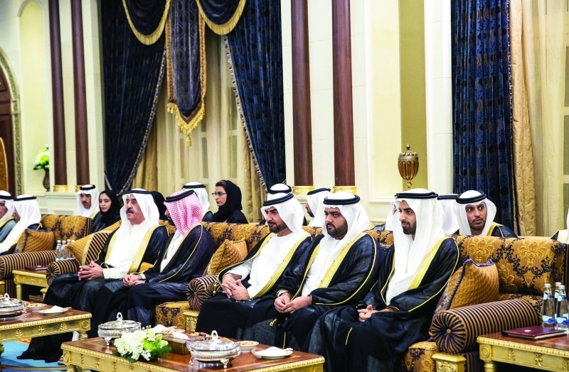 "سعود المعلا وعبد الله بن سالم وعمار النعيمي ومحمد الشرقي ومحمد بن سعود"