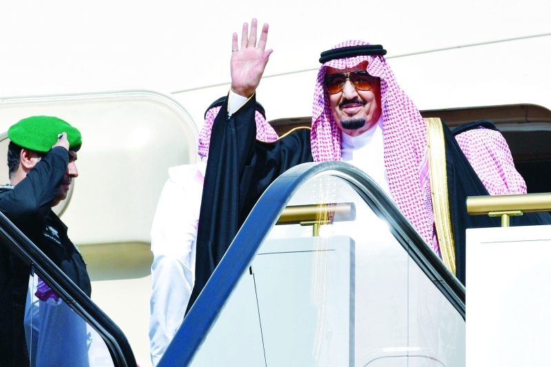 "■ الملك سلمان يغادر البلاد"