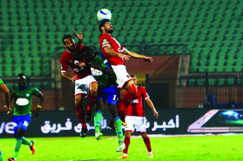 " من مباراة الأهلي ومصر المقاصة | البيان"