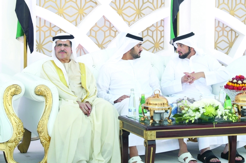 "■ مكتوم وأحمد بن محمد وسعيد الطاير"