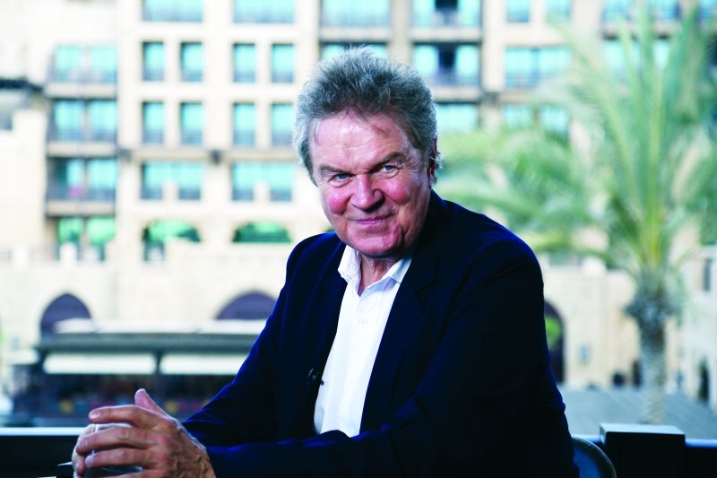 "■ جون مادن خلال حديثه لـ «البيان»"