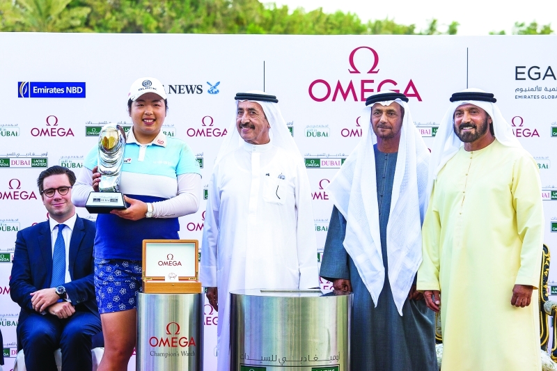 "■ حشر بن مكتوم يتوج فينغ بكأس البطولة بحضور فاهم بن سلطان القاسمي | البيان"