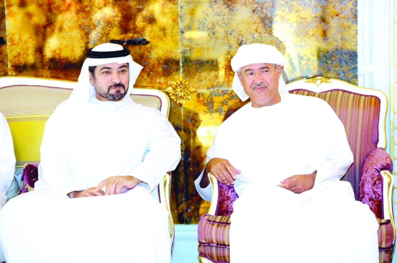 "Ⅶ حمدان بن مبارك معزياً في الفقيد"