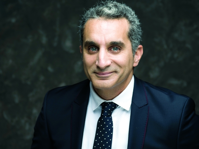 "باسم يوسف: يرسم ملامح سينما الغد"