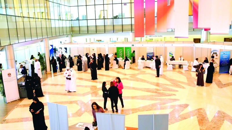 "■ مهرجان التوظيف مناسبة لطالبي التوظيف لاختيار ما يناسبهم من فرص  |  من المصدر"