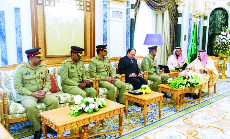 "■ ومستقبلاً قائد الجيش الباكستاني | واس"