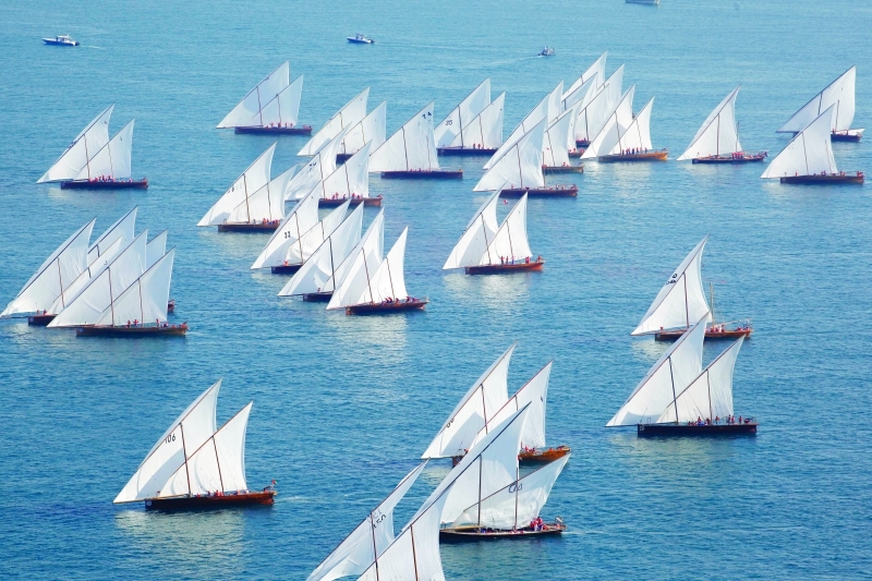 "السفن الشراعية 60 قدماً تبحر في شواطئ دبي السبت البيان"