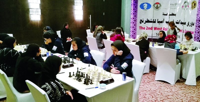 "■ جانب من منافسات البطولة | البيان"