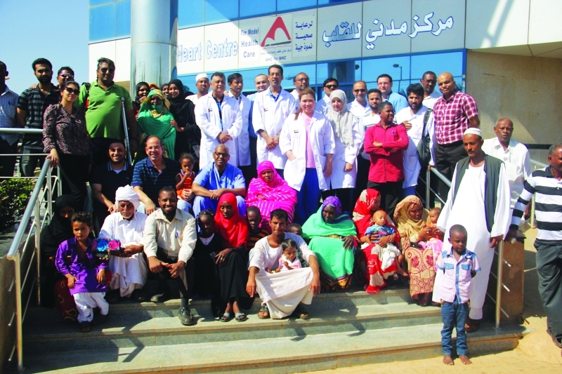 فريق "نبضات" يجري  73 عملية قلب للأطفال بالسودان في 7 أيام