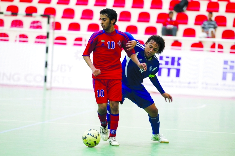 "■ من مباريات دوري الصالات | البيان"