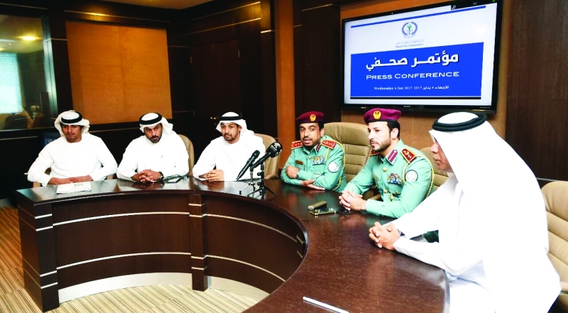 "■ خلال المؤتمر الصحافي للإعلان عن تفاصيل الجريمة| من المصدر"