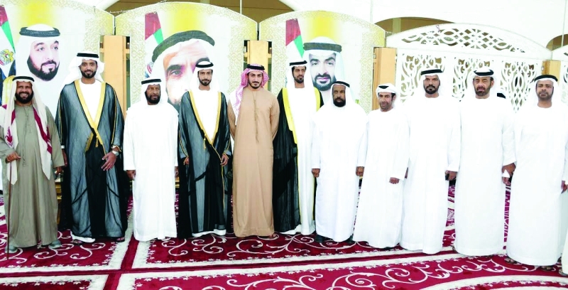 "محمد بن سلطان ومحمد بن ركاض وحمد سالم بن ركاض والمعاريس"