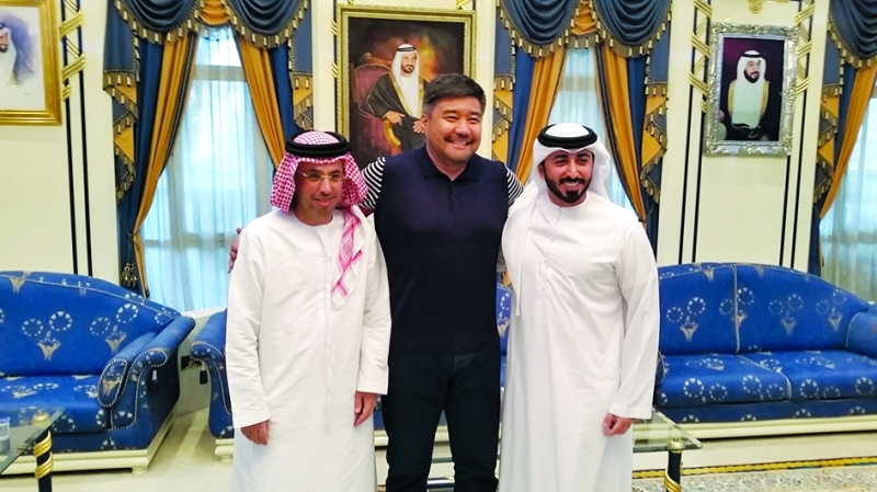 "الشعفار مع كالتيف في حضور الشامسي/ البيان"