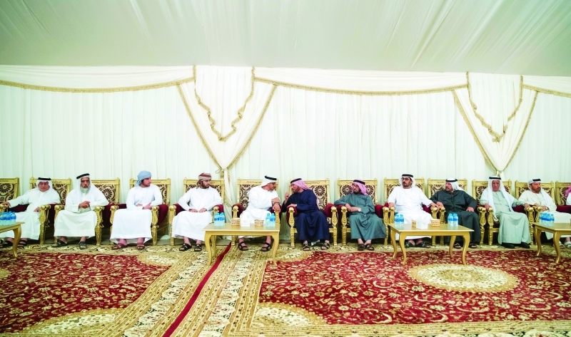 "■ سموه معزياً أسرة الشهيد عبدالحميد الحمادي"