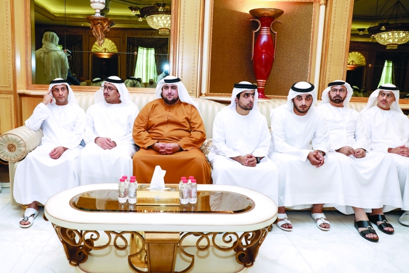 "سعيد بن حمدان ومحمد القرقاوي"