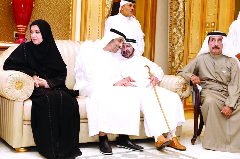 "أحمد بن راشد والمر بن مكتوم"