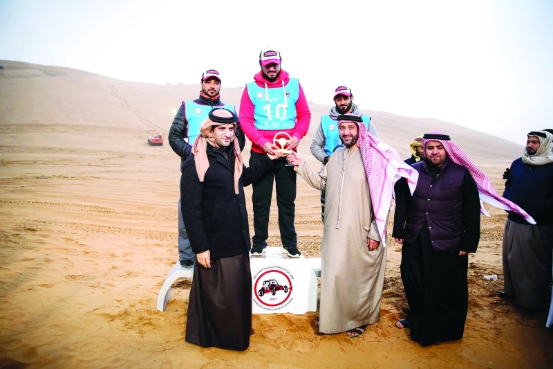 "■ سلطان بن أحمد القاسمي وصقر بن محمد بن خالد القاسمي يكرمان الفائزين في فئة الـ «UTV» | البيان"