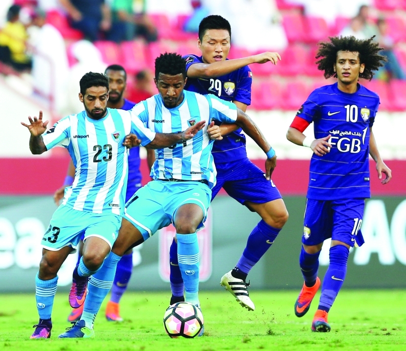 "■ من لقاء سابق بين العين ودبا الفجيرة | البيان"