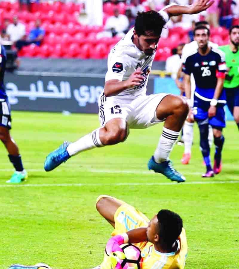 "■ من مباراة الفريقين في الدور الأول | البيان"
