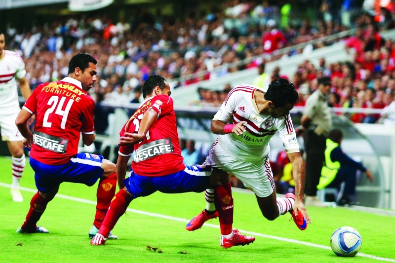 "الأهلي تغلب على الزمالك في النسخة الماضية على استاد هزاع بن زايد - البيان"