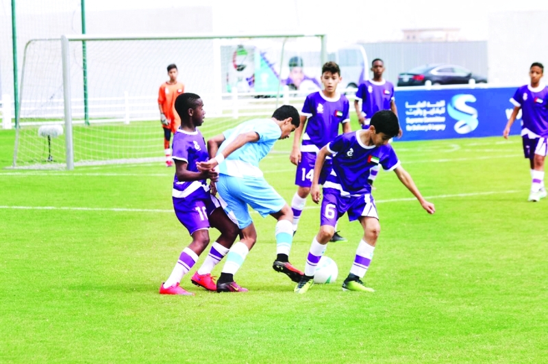 "■ من لقاء منتخبنا المدرسي مع البحرين | البيان"