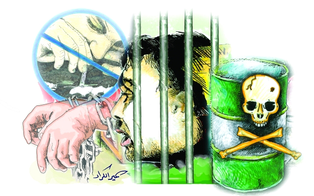 يسرق دفاتر وأختام 6 مستشفيات للحصول على المخدرات