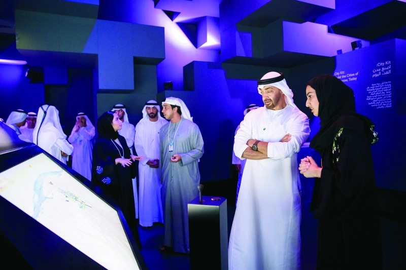 محمد بن زايد: الإمارات تفتح أبوابها للعالـم لتبادل الرؤى وتحقيق التنمية والسعادة